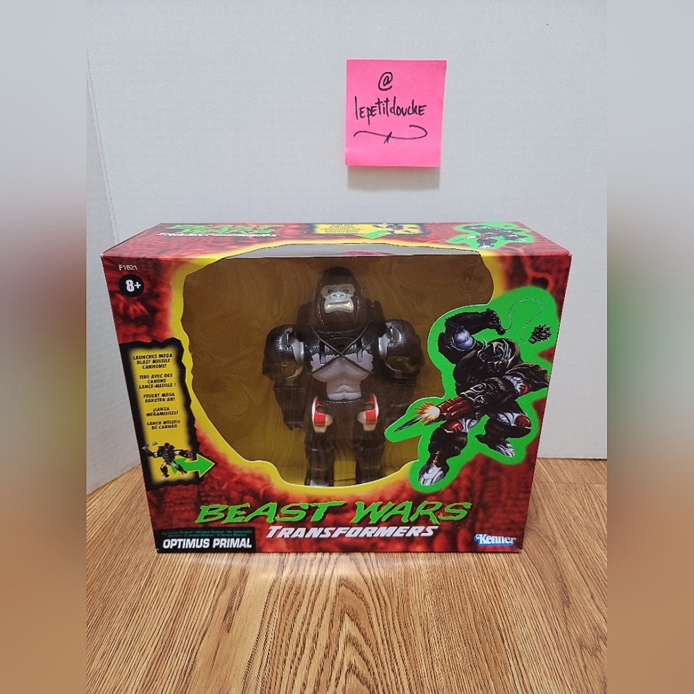 Habsro Kenner Transformers Beast Wars Optimus Primal Action Figure - F1621